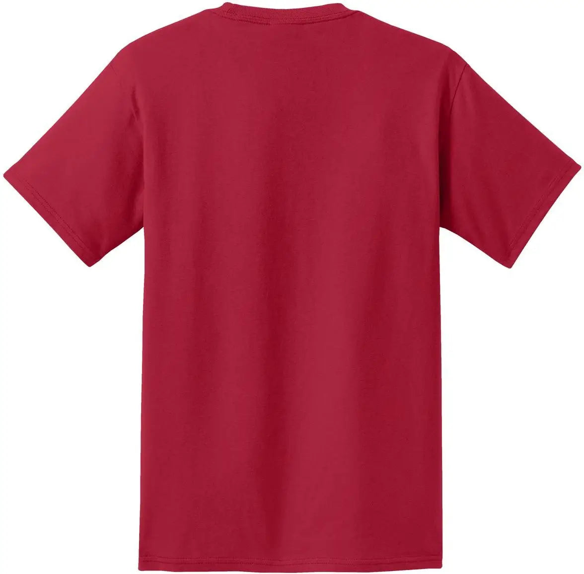 Port & Company Pc61pt co Tall Essential Pocket Tee - Red - Adult l