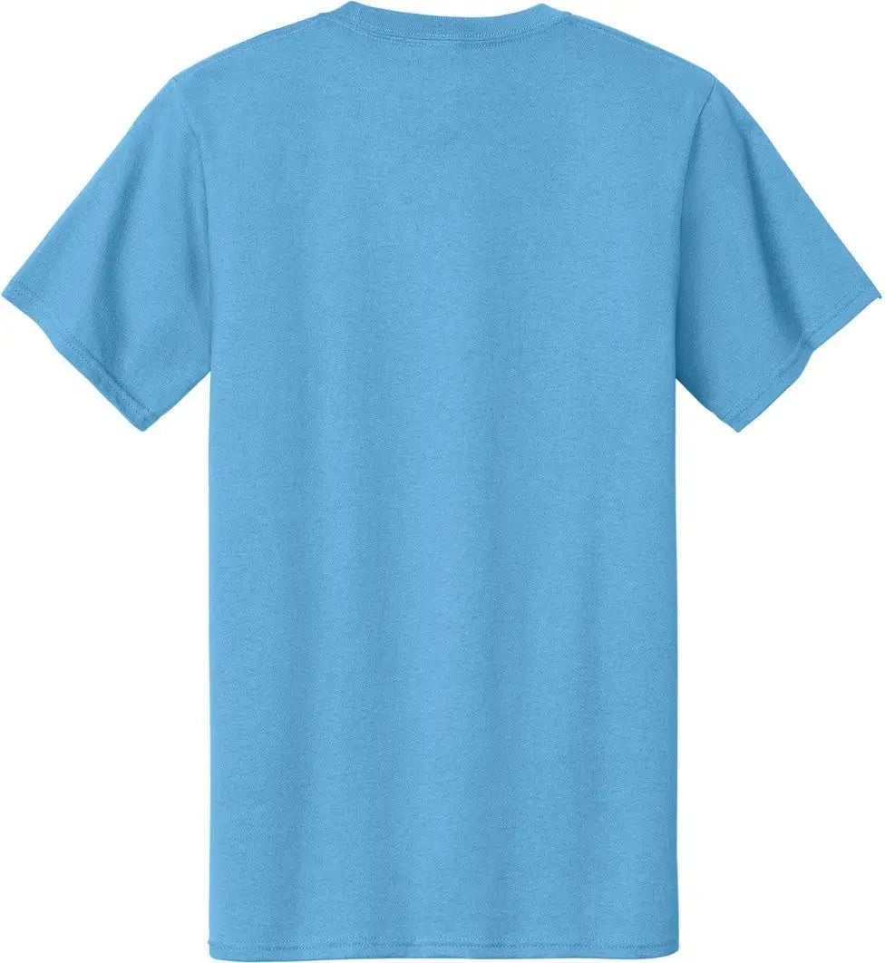 Port & Company Pc61t co Tall Essential Tee - Aquatic Blue - Adult l