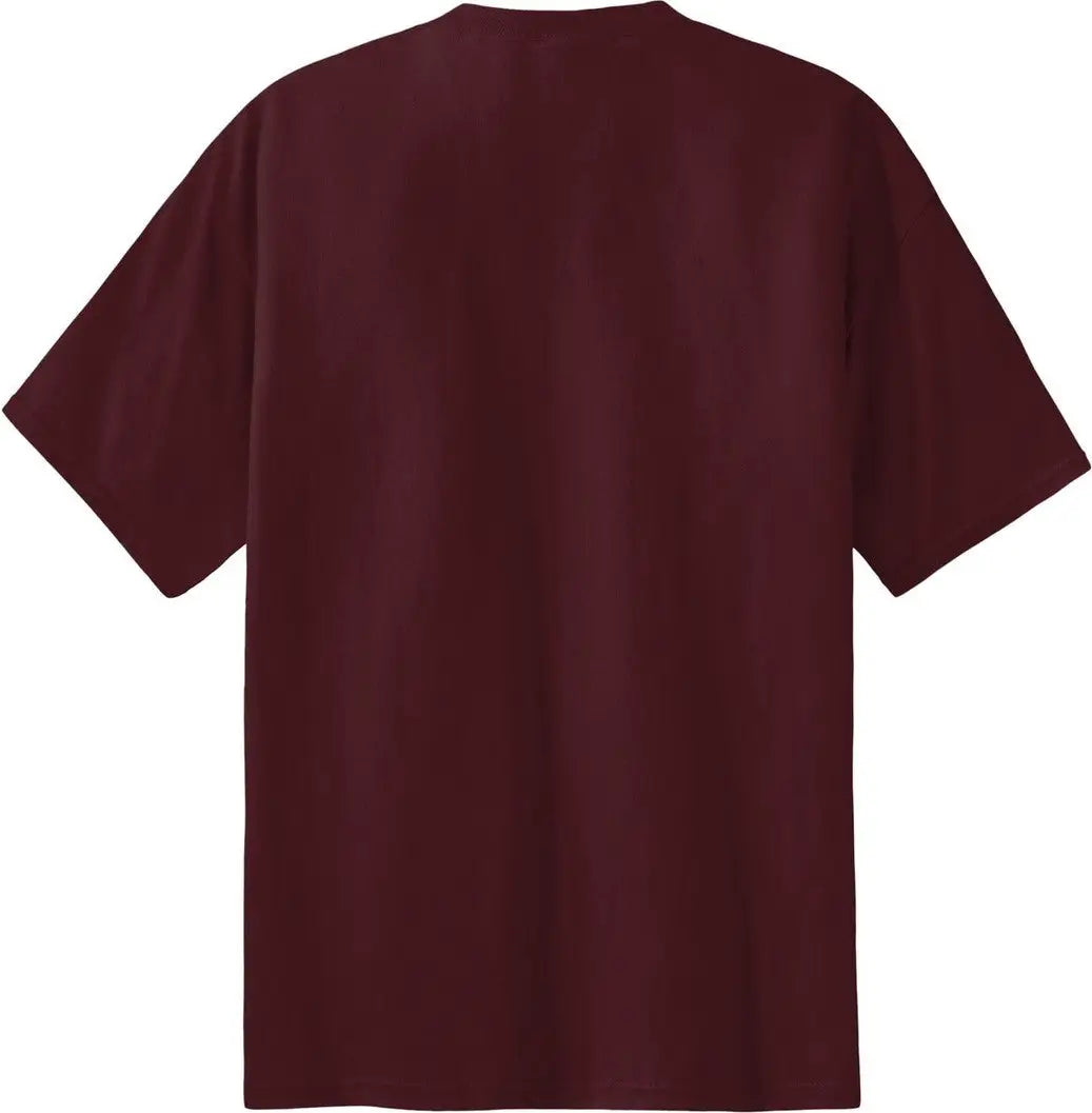 Port & Company Pc61t co Tall Essential Tee - Athletic Maroon - Adult l