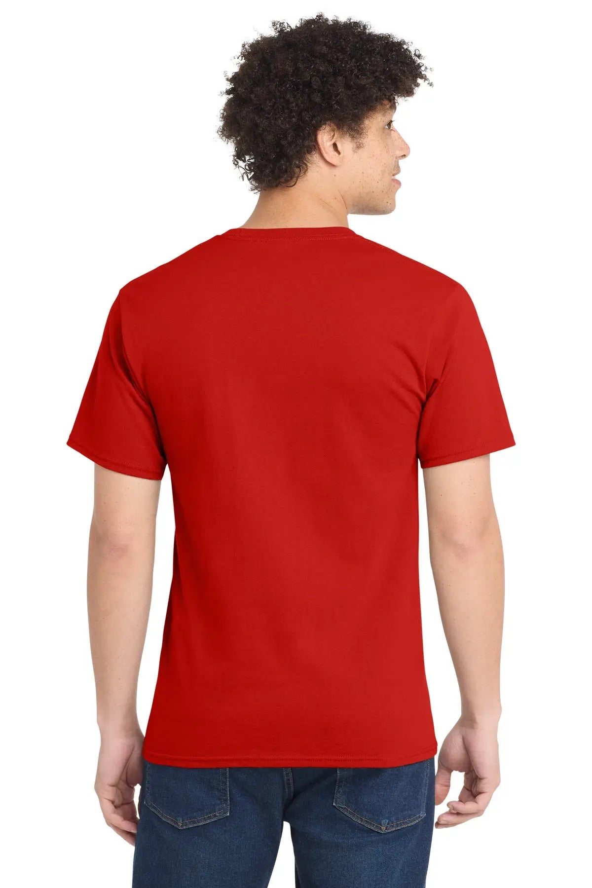 Port & Company Pc61t co Tall Essential Tee - Fiery Red