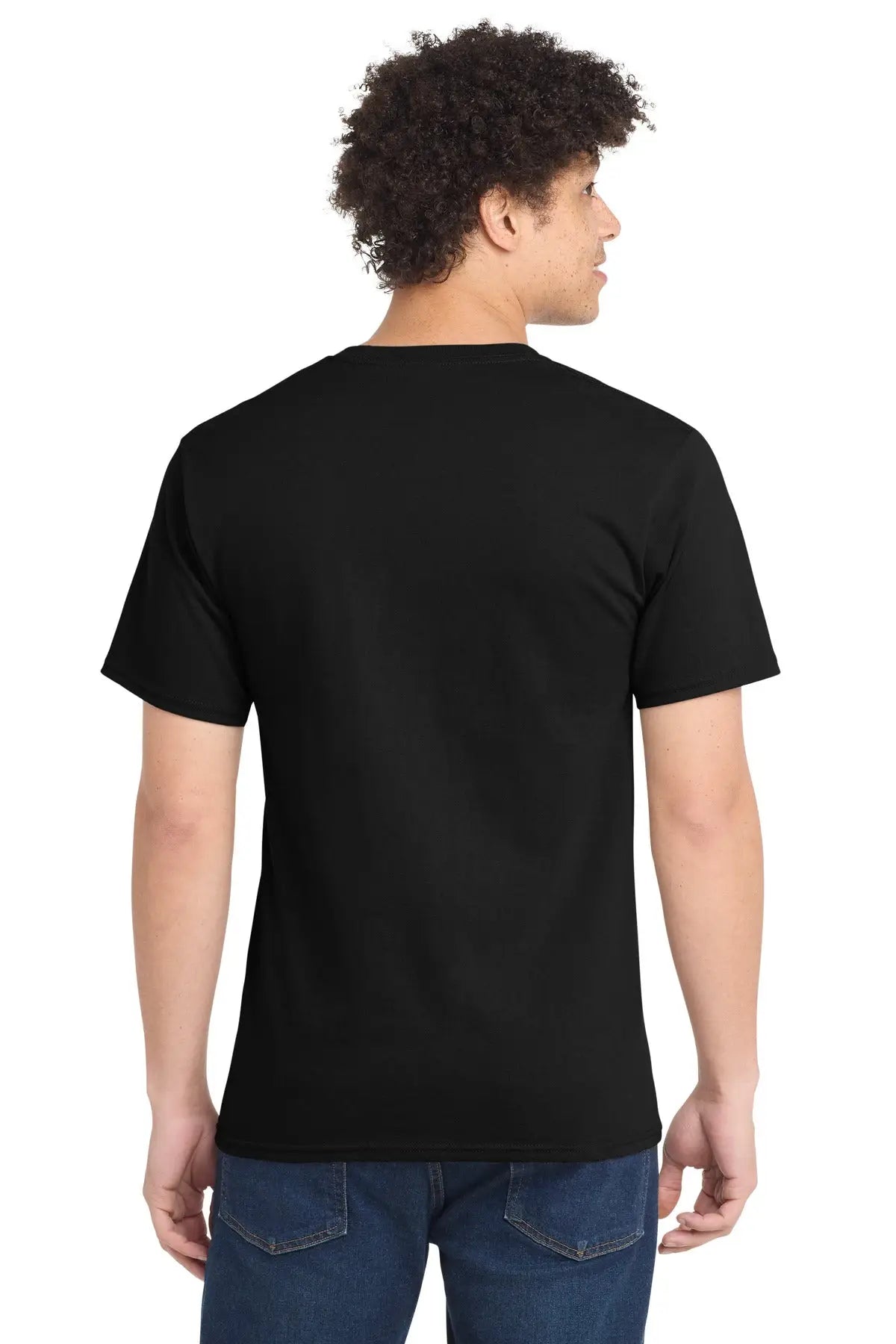 Port & Company Pc61t co Tall Essential Tee - Jet Black