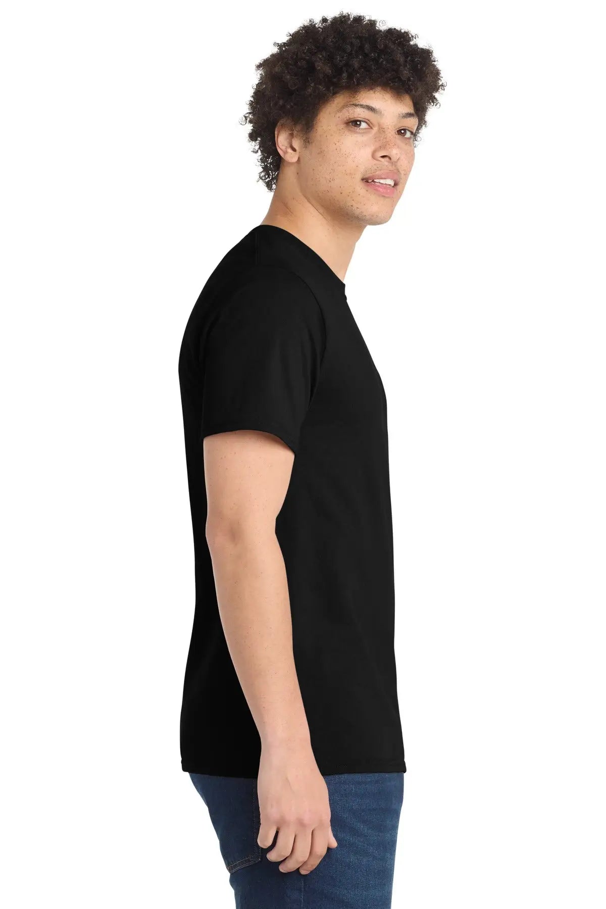 Port & Company Pc61t co Tall Essential Tee - Jet Black