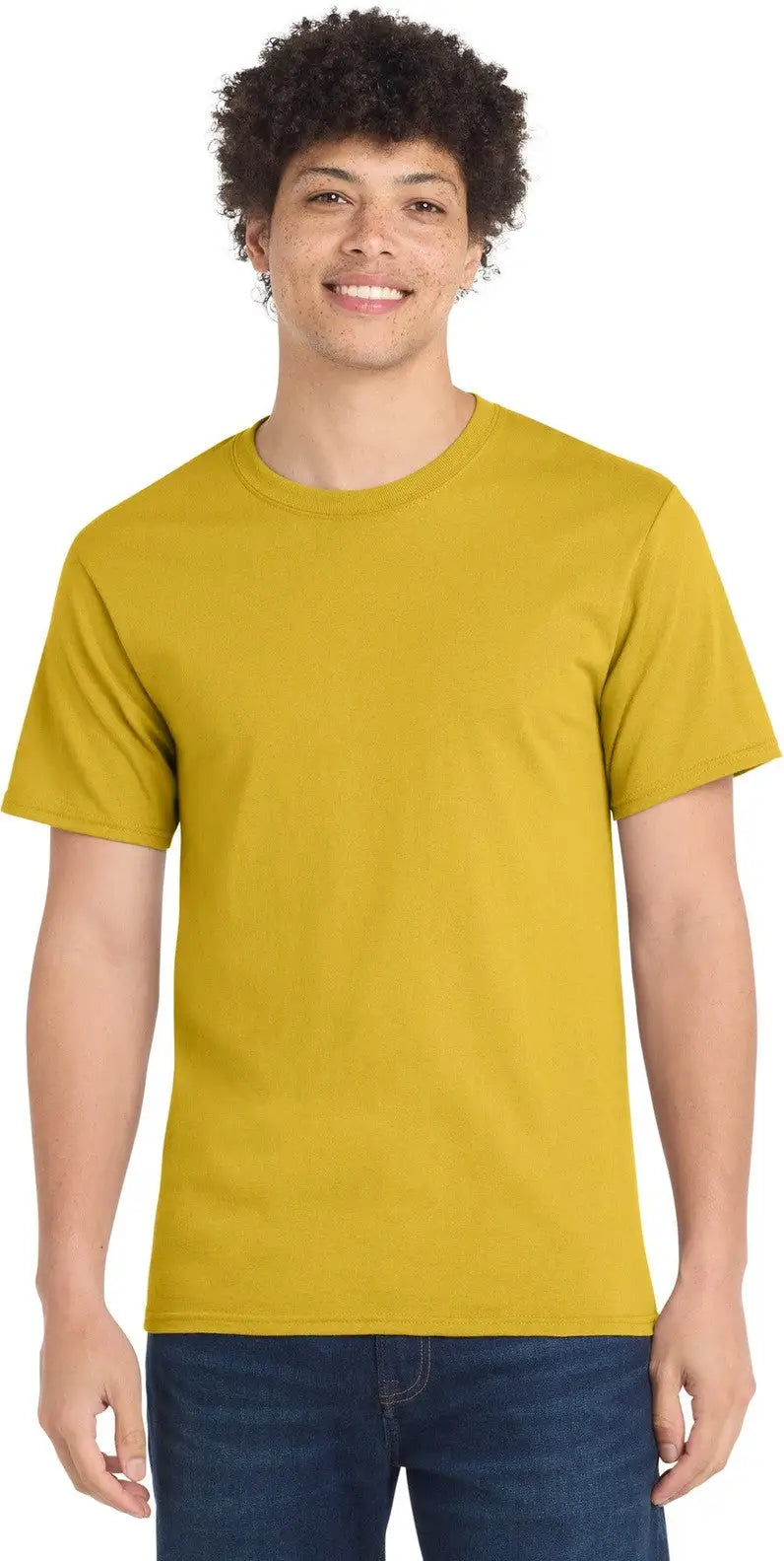 Port & Company Pc61t co Tall Essential Tee - Lemon Yellow - Adult l