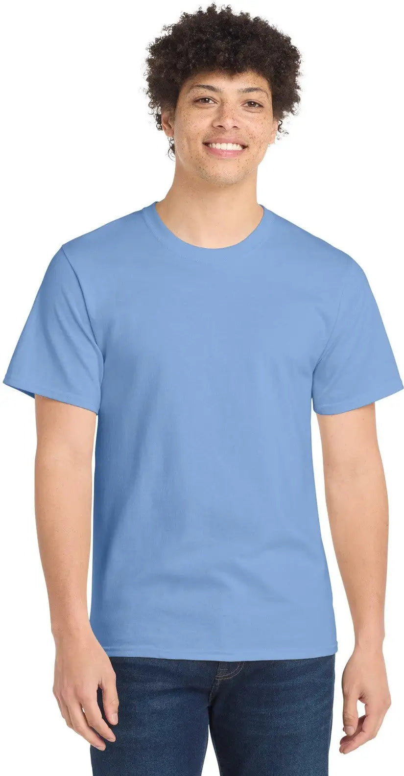 Port & Company Pc61t co Tall Essential Tee - Light Blue - Adult l