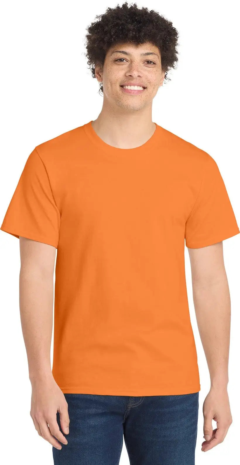 Port & Company Pc61t co Tall Essential Tee - Orange Sherbet