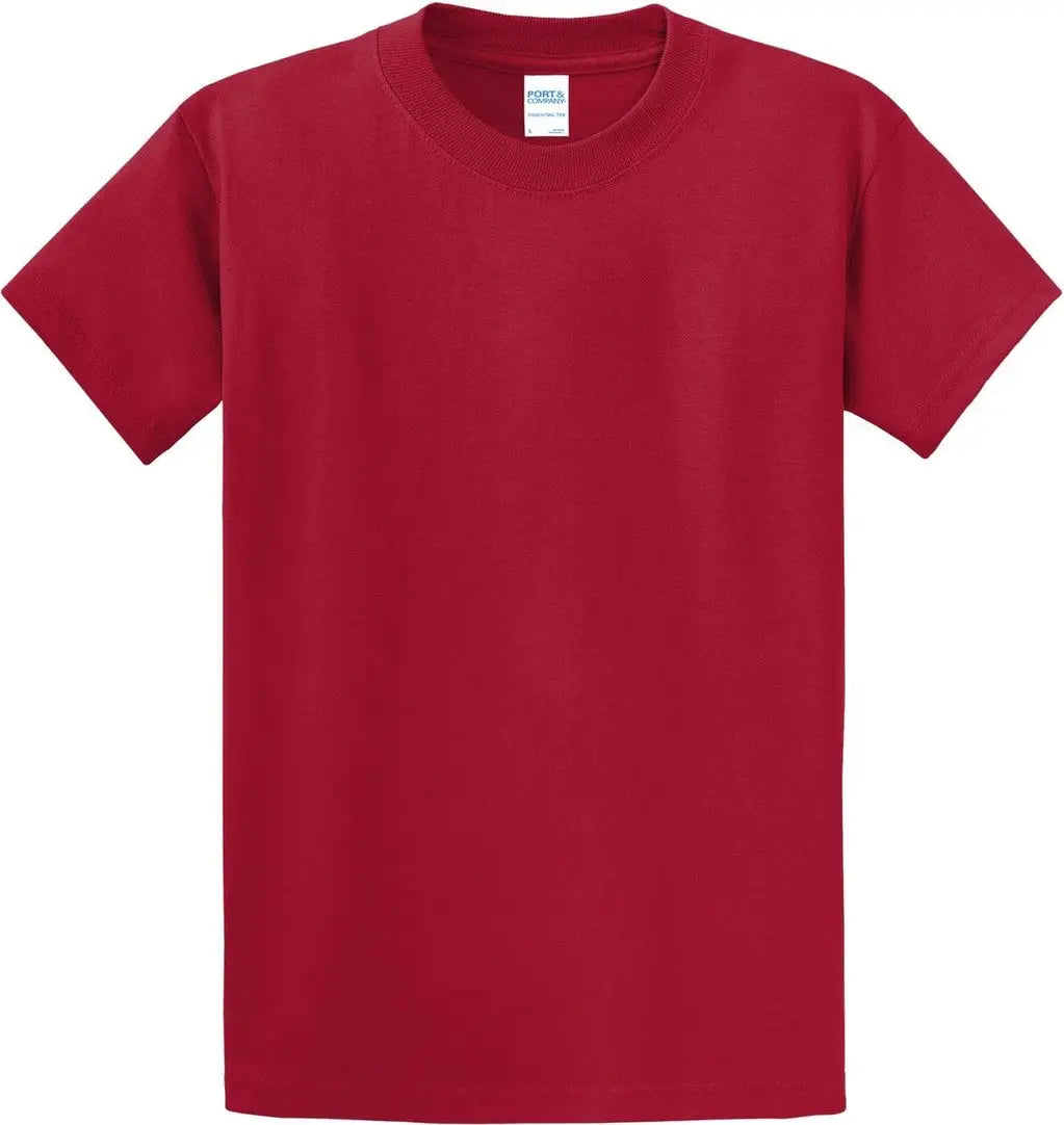 Port & Company Pc61t co Tall Essential Tee - Red