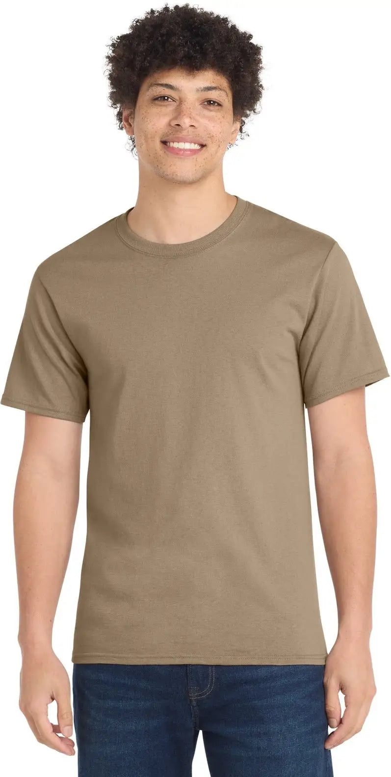Port & Company Pc61t co Tall Essential Tee - Sand