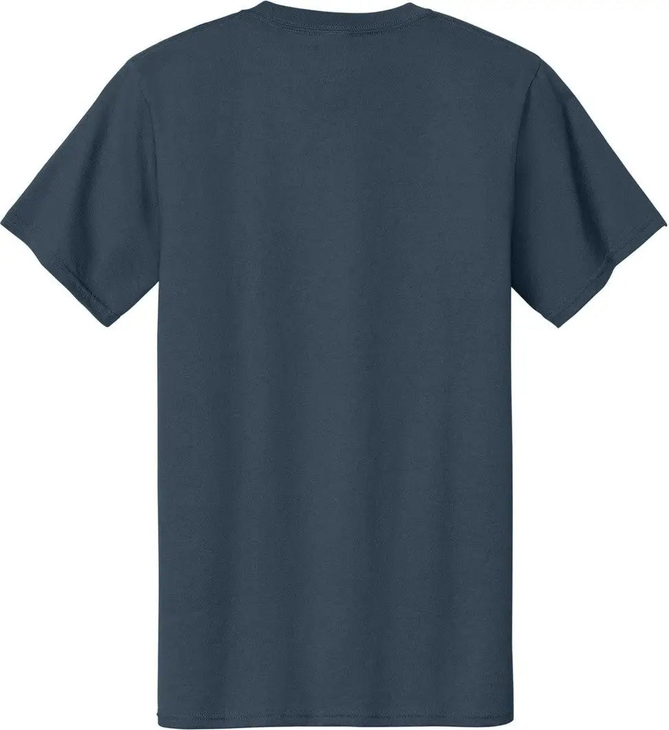 Port & Company Pc61t co Tall Essential Tee - Steel Blue - Adult l