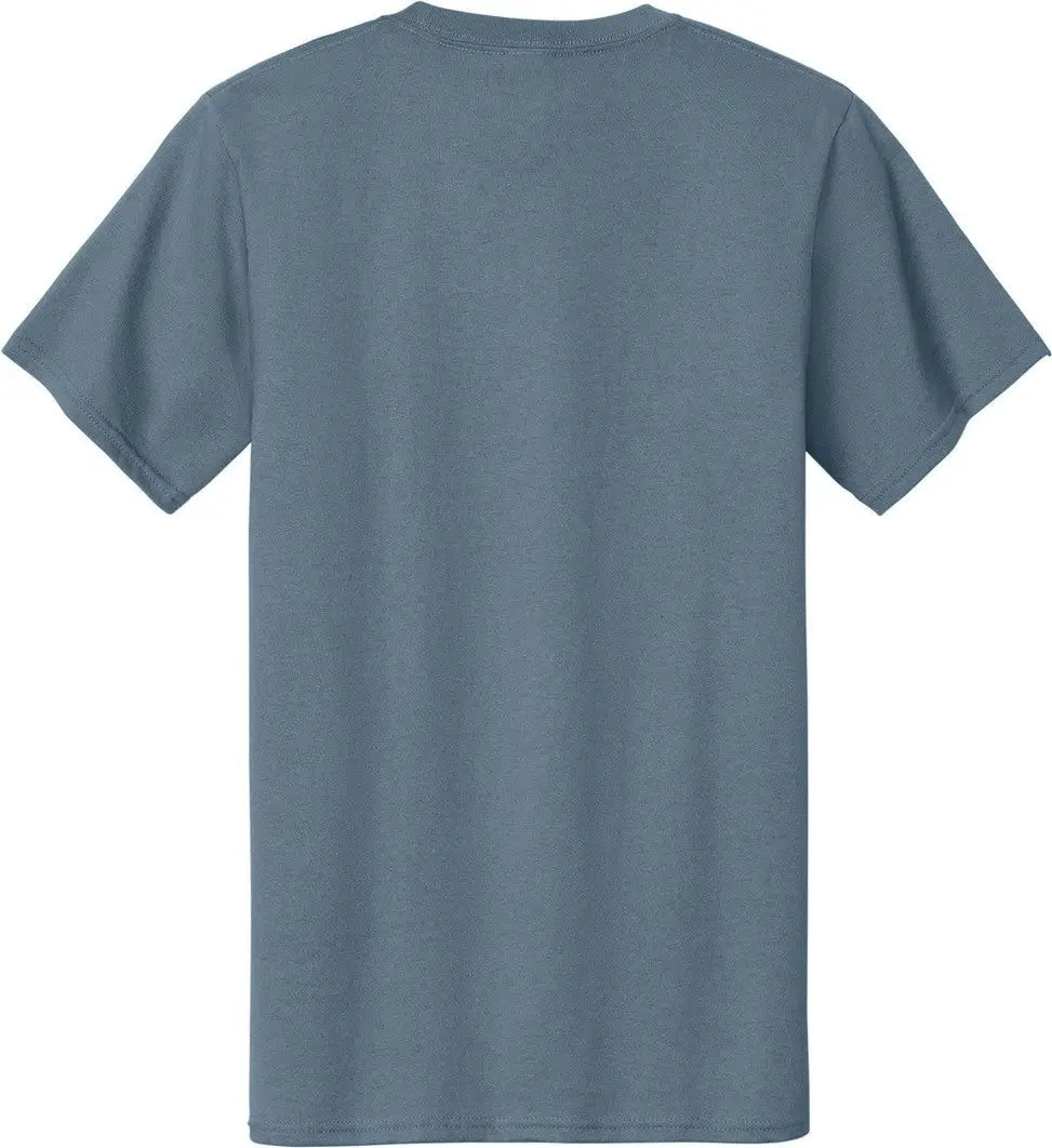 Port & Company Pc61t co Tall Essential Tee - Stonewashed Blue