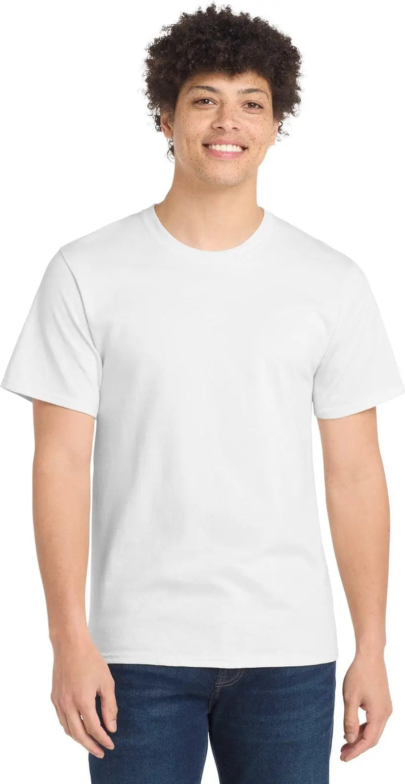 Port & Company Pc61t co Tall Essential Tee - White - Adult l