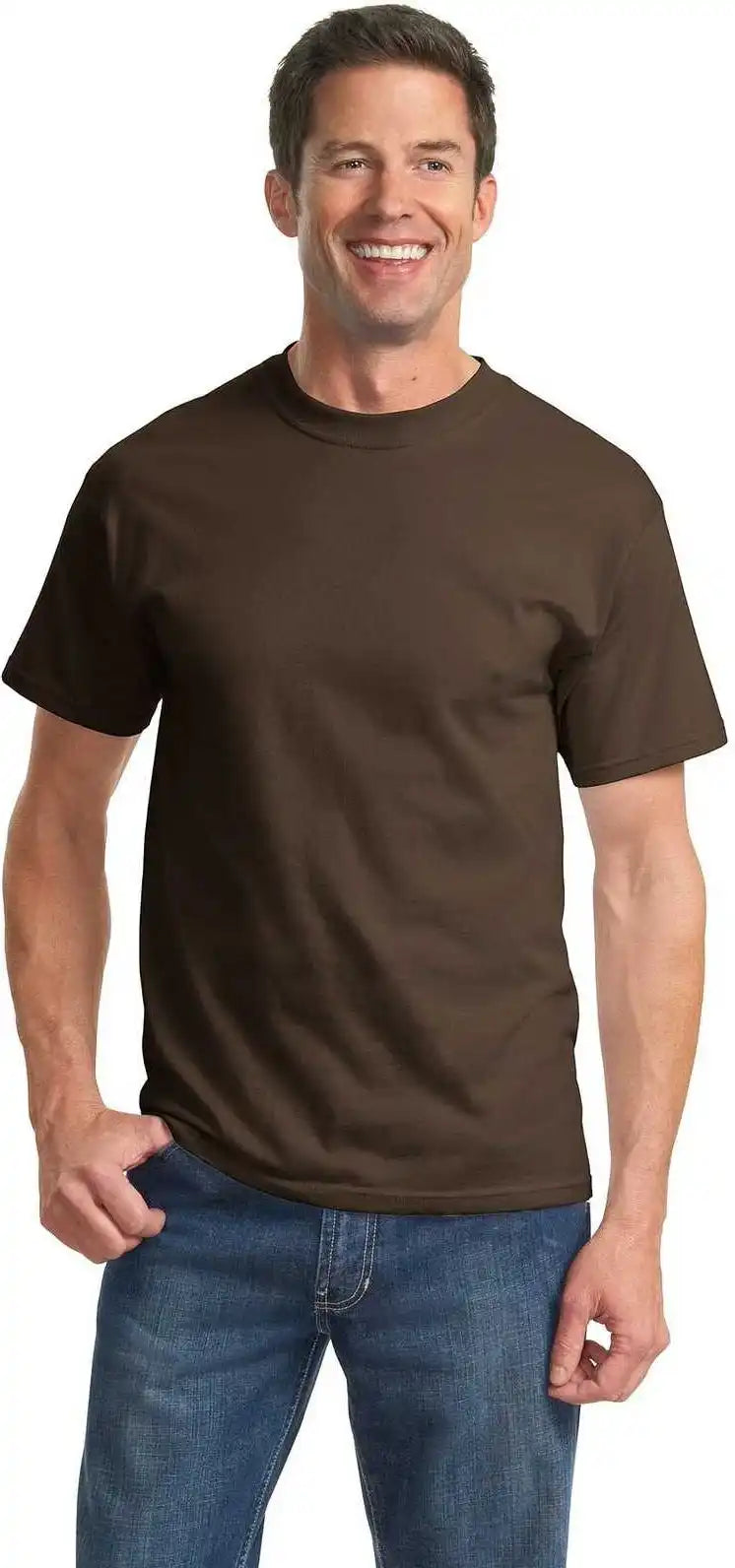 Port & Company Pc61t Tall Essential Tee - Brown