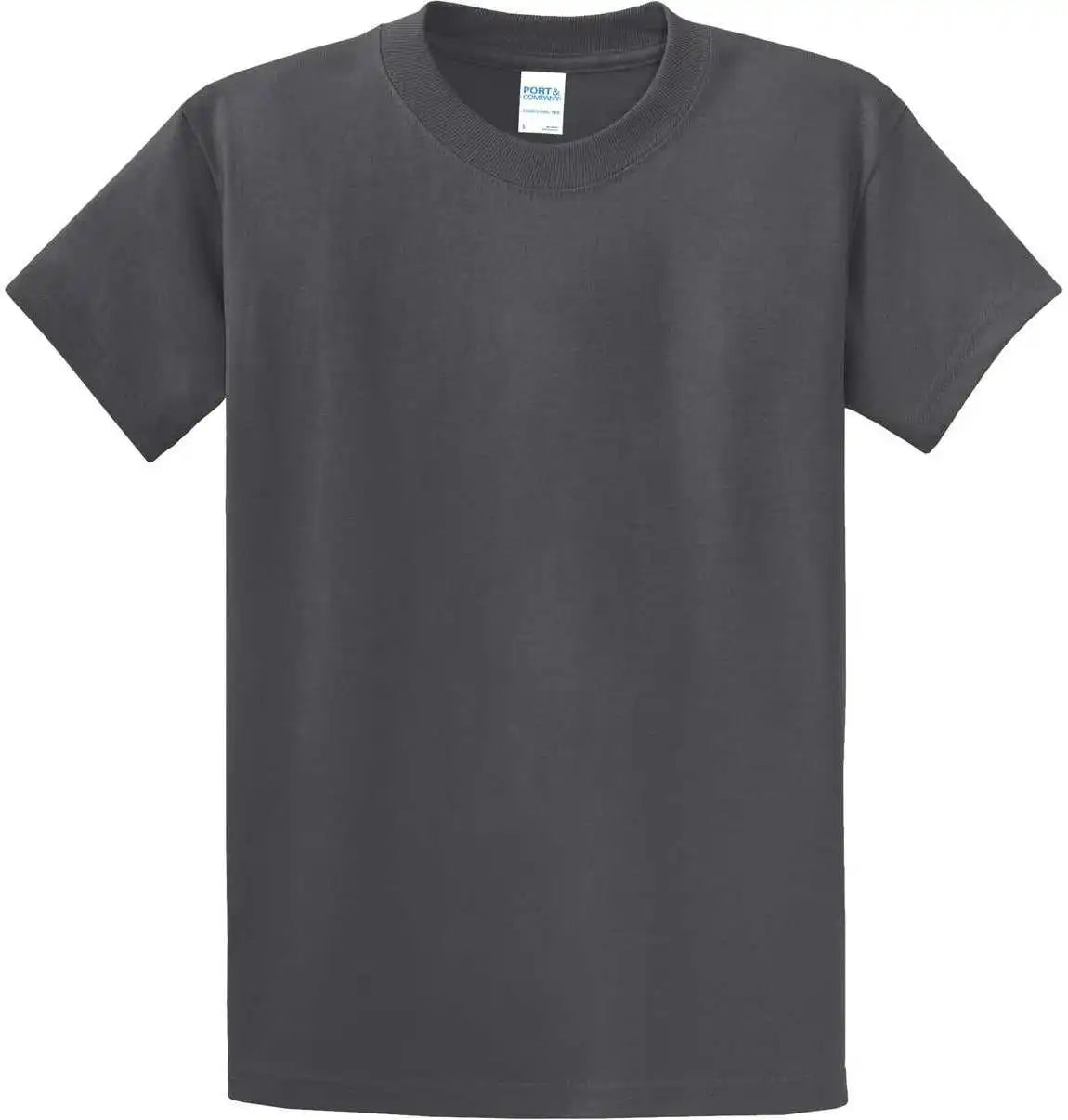 Port & Company Pc61t Tall Essential Tee Charcoal