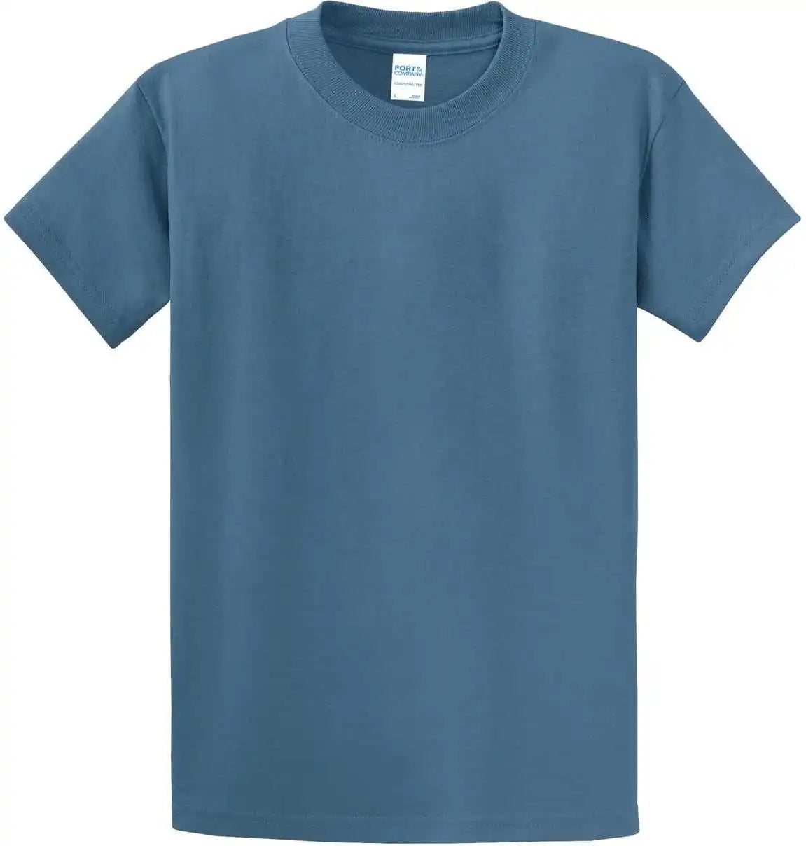 Port &amp; Company Pc61t Tall Essential Tee Colonial Blue