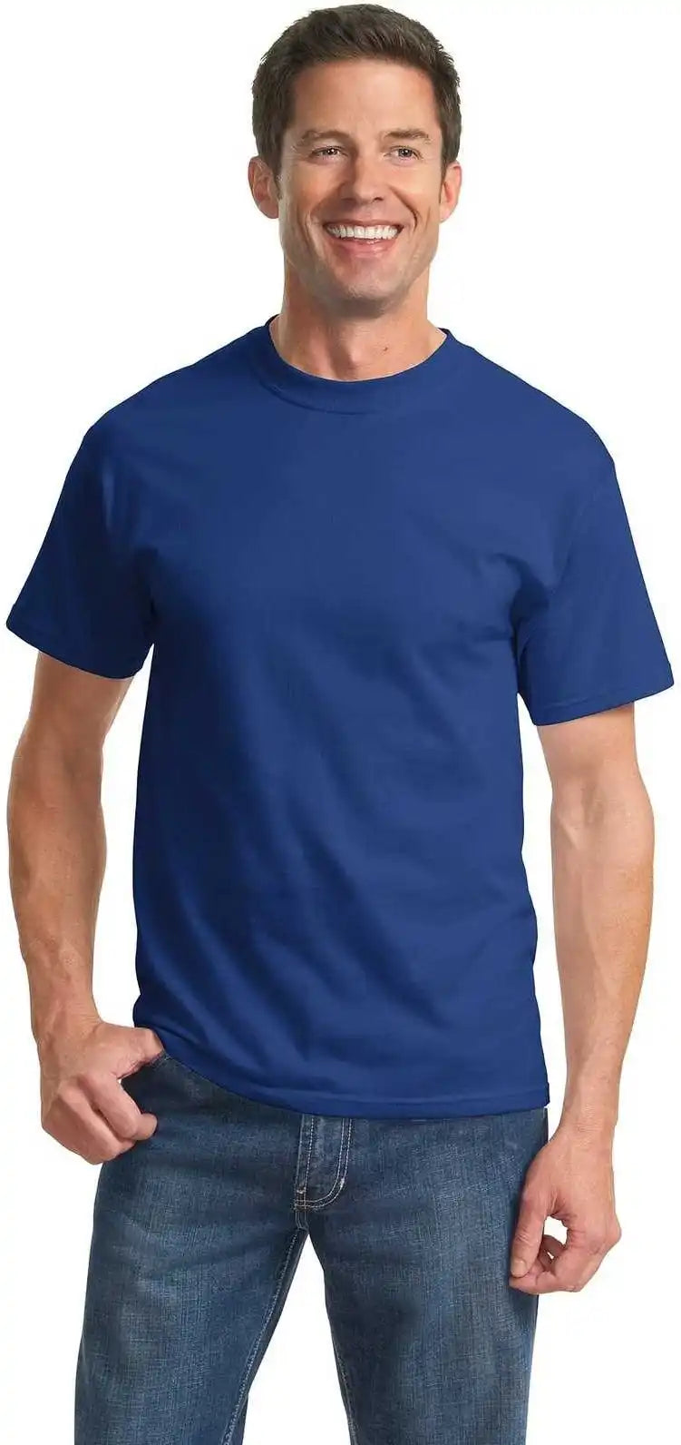 Port & Company Pc61t Tall Essential Tee Deep Marine