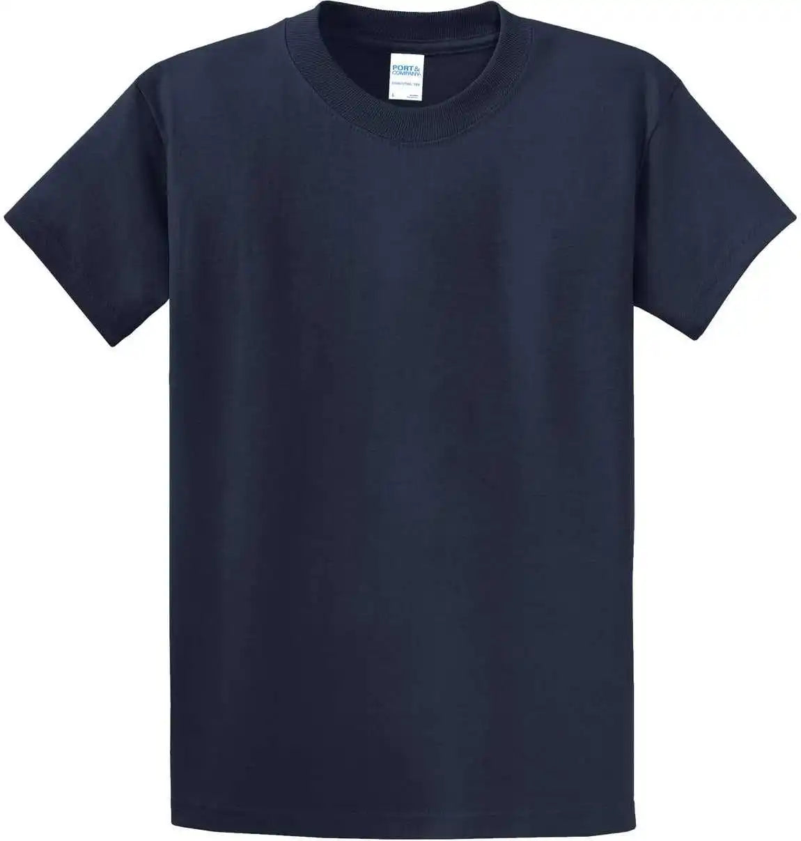 Port &amp; Company Pc61t Tall Essential Tee Deep Navy