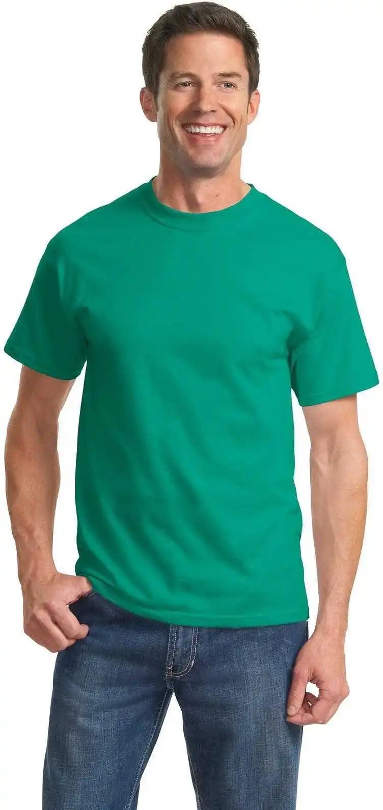 Port & Company Pc61t Tall Essential Tee - Jade Green