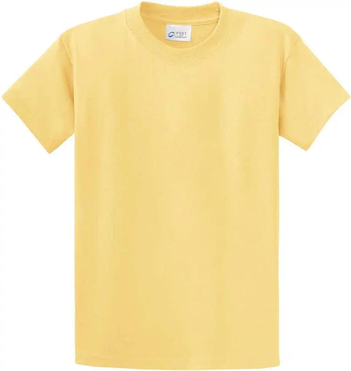 Port & Company Pc61t Tall Essential Tee - Lemon Yellow