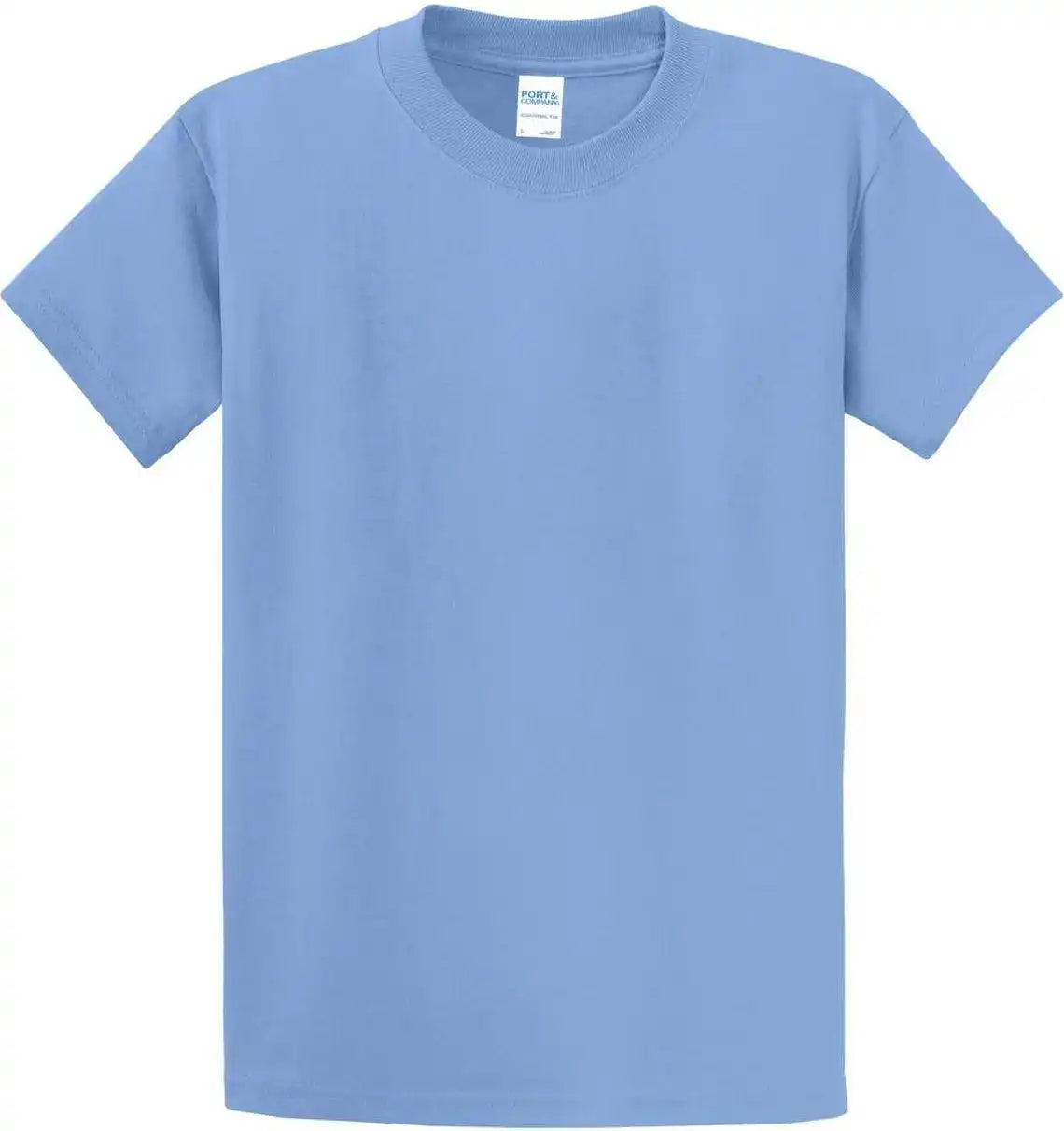 Port & Company Pc61t Tall Essential Tee Light Blue