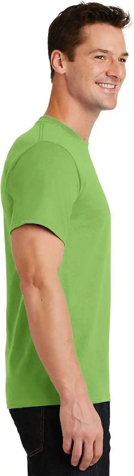 Port &amp; Company Pc61t Tall Essential Tee Lime