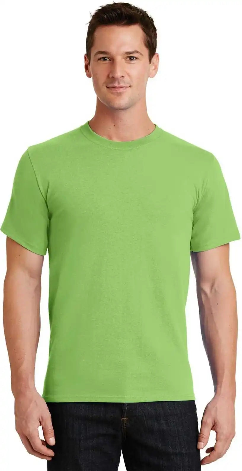 Port & Company Pc61t Tall Essential Tee Lime