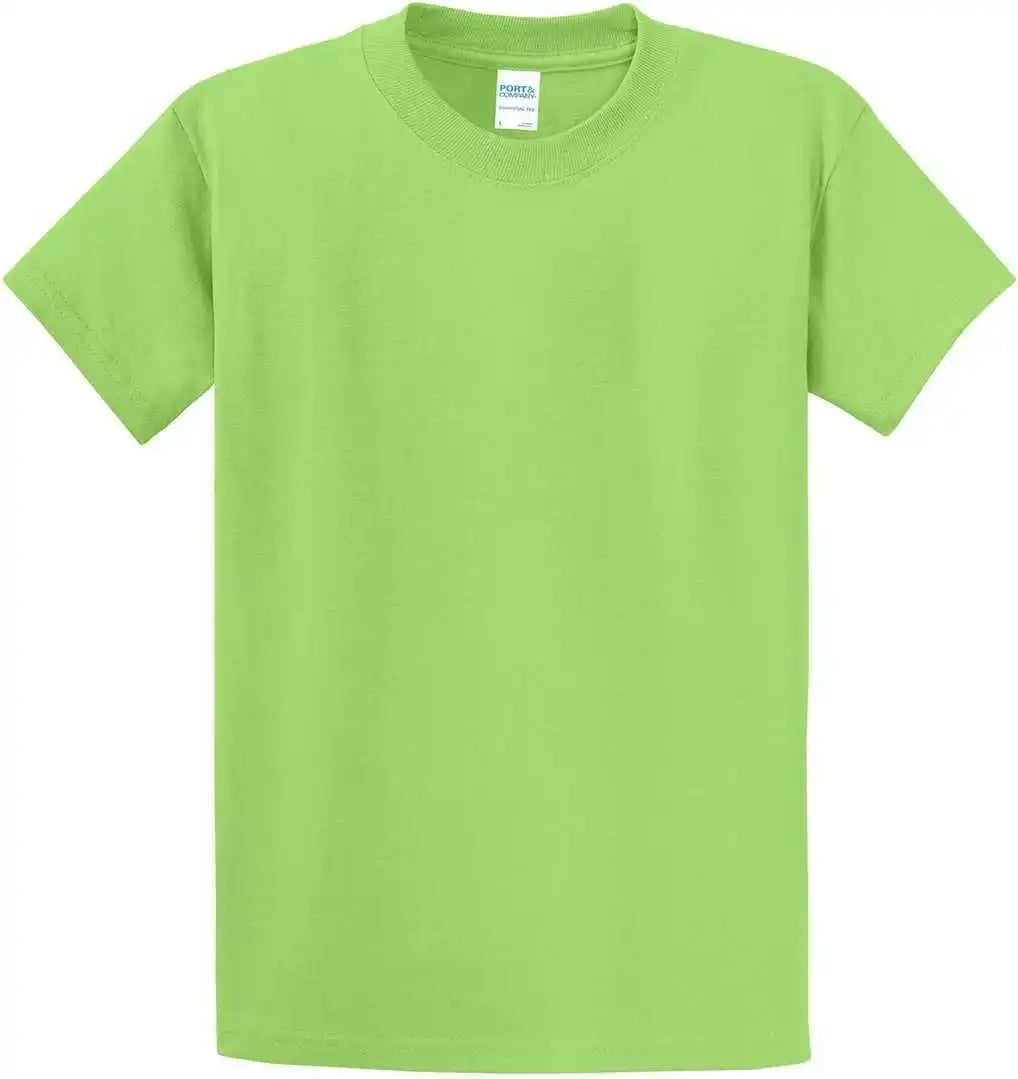 Port &amp; Company Pc61t Tall Essential Tee Lime