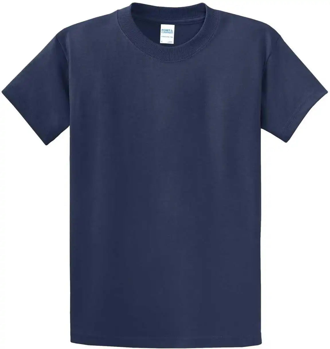 Port &amp; Company Pc61t Tall Essential Tee Navy