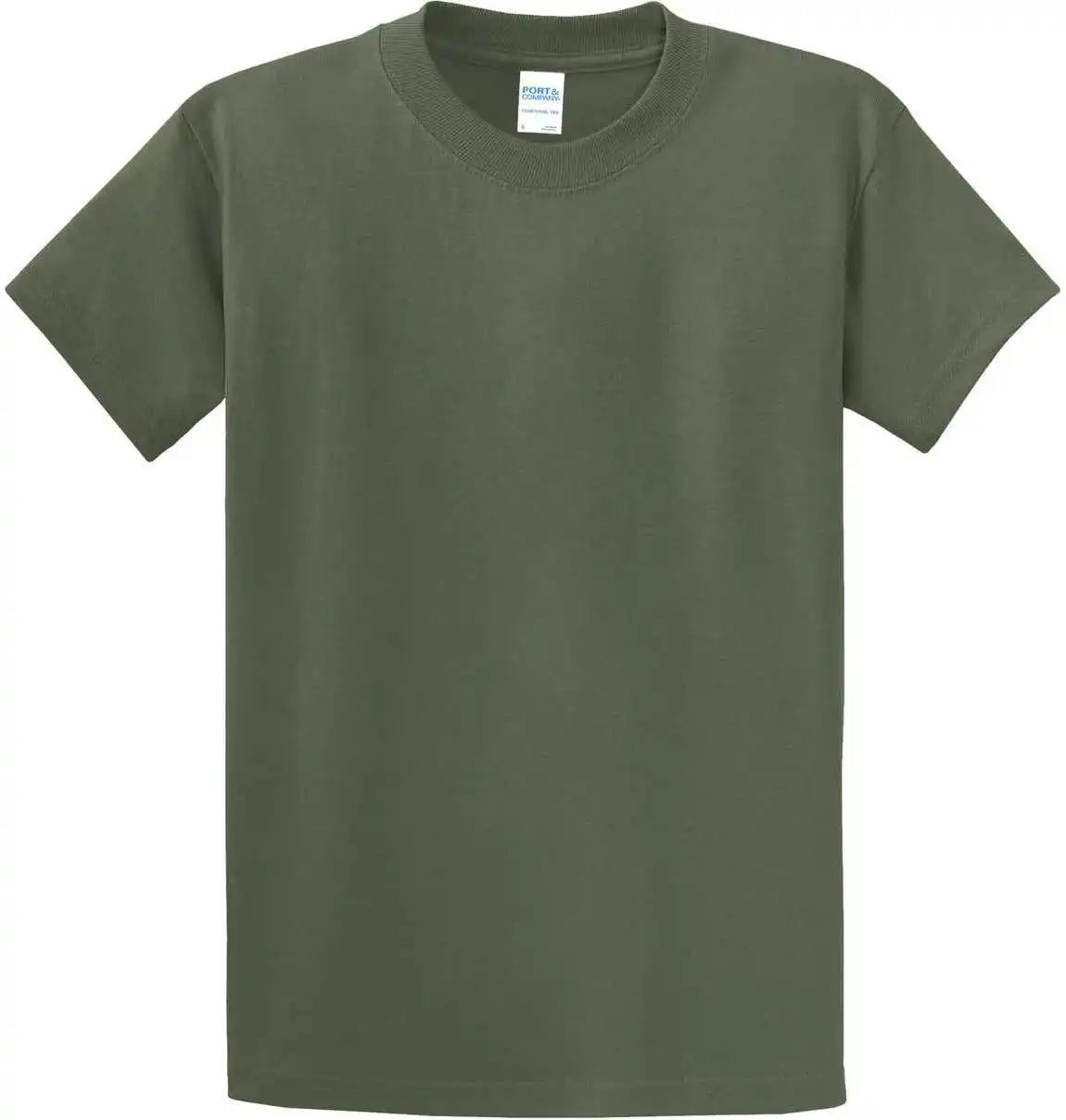 Port & Company Pc61t Tall Essential Tee - Olive
