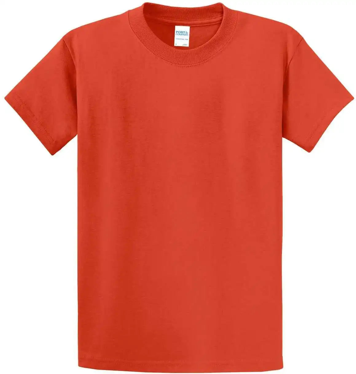 Port & Company Pc61t Tall Essential Tee Orange