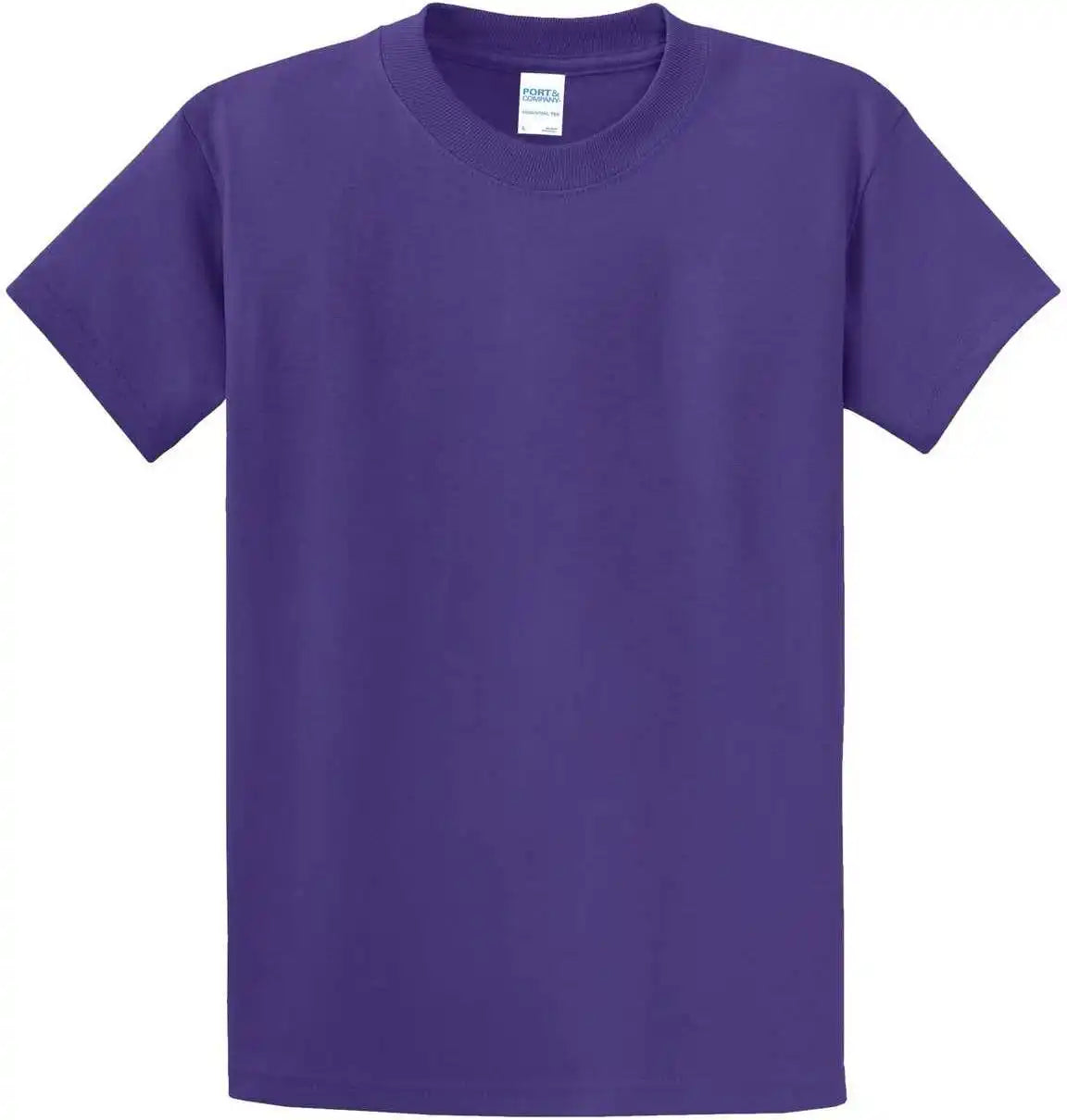 Port & Company Pc61t Tall Essential Tee Purple