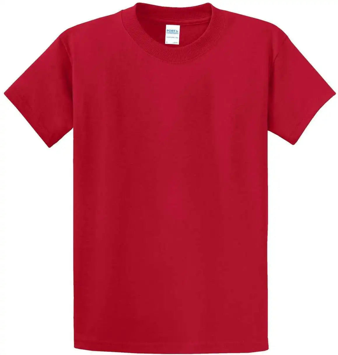 Port & Company Pc61t Tall Essential Tee Red