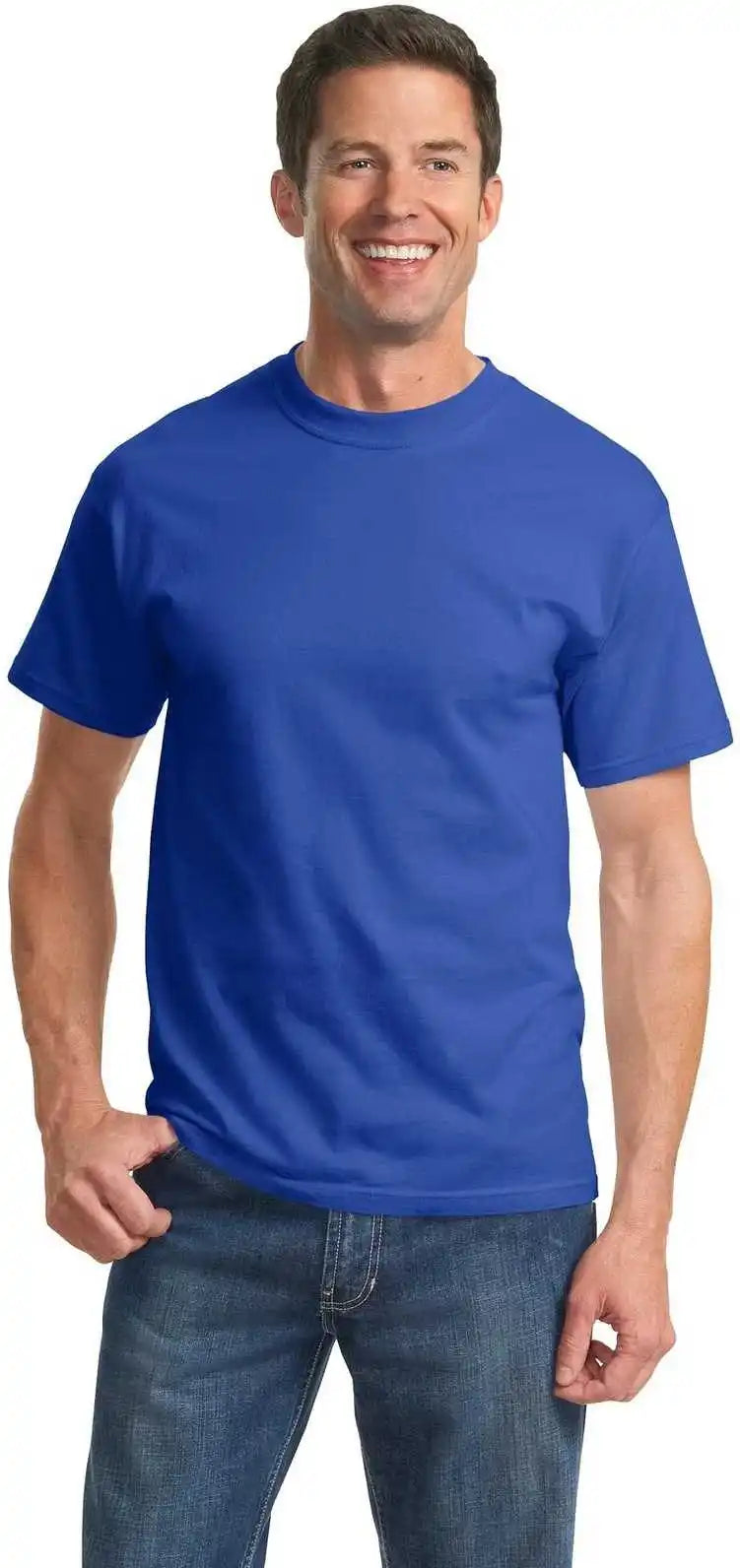 Port & Company Pc61t Tall Essential Tee Royal