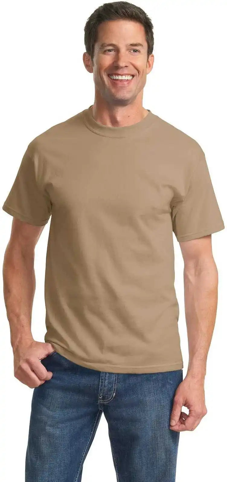 Port & Company Pc61t Tall Essential Tee Sand