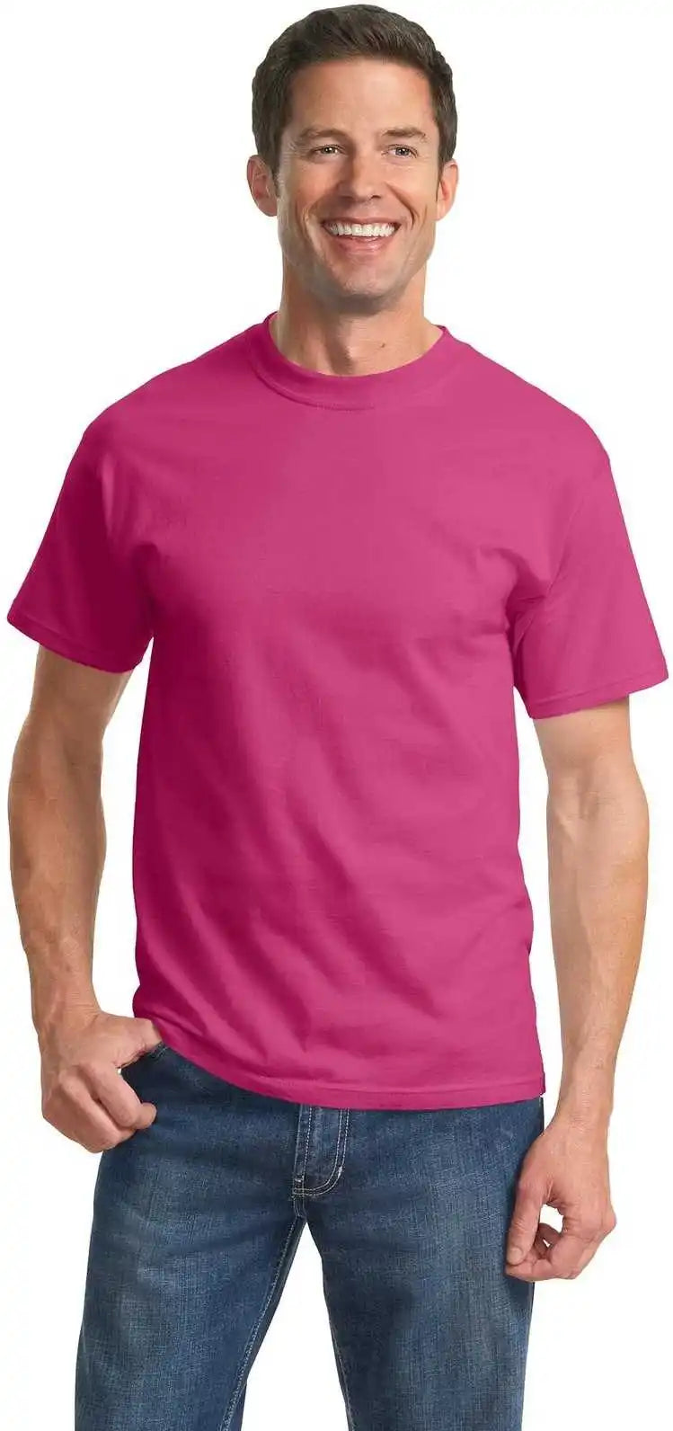 Port & Company Pc61t Tall Essential Tee Sangria