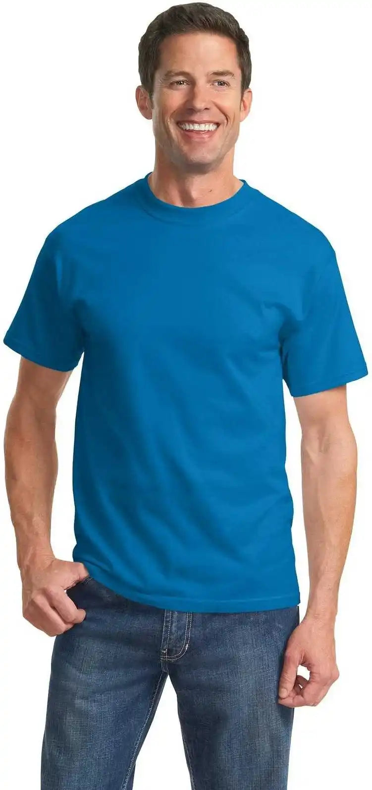 Port &amp; Company Pc61t Tall Essential Tee Sapphire