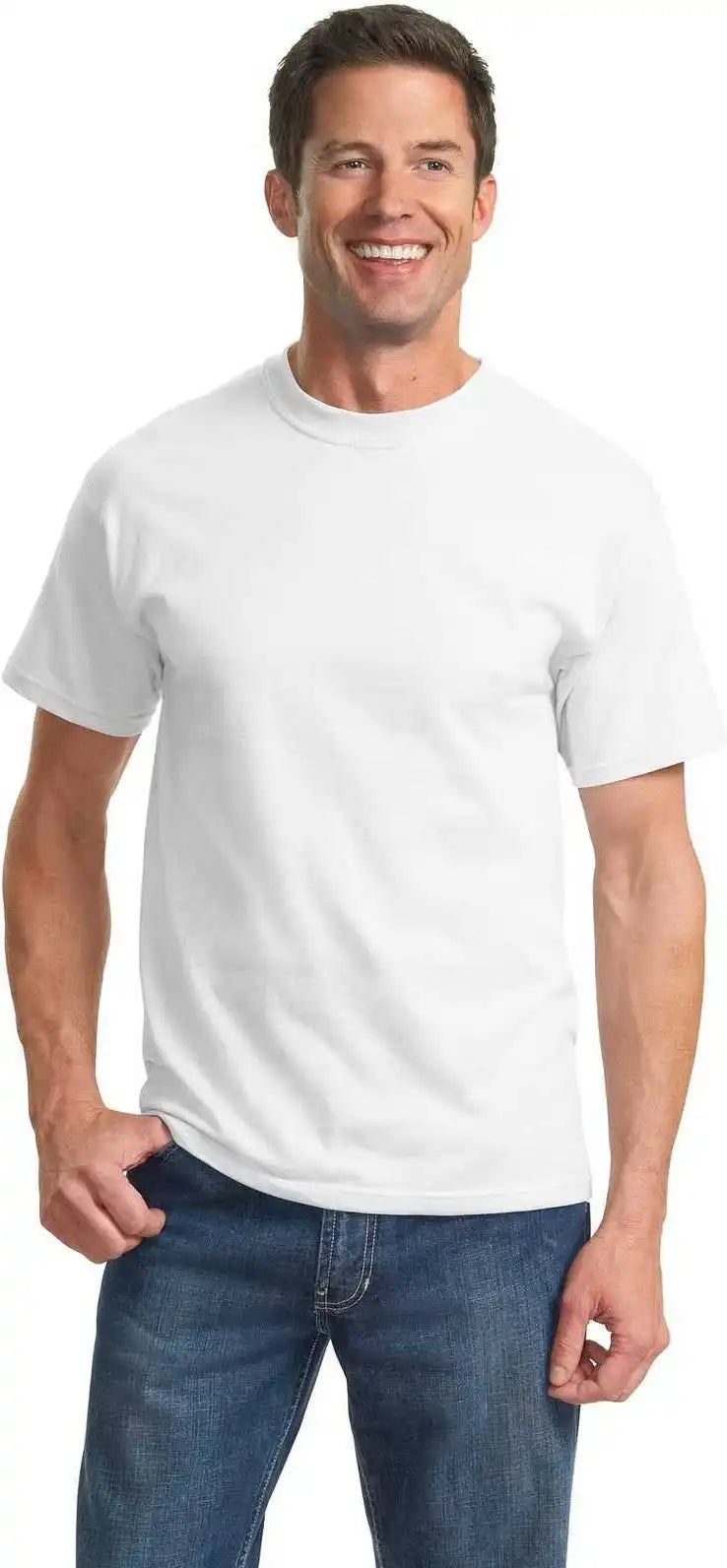 Port & Company Pc61t Tall Essential Tee - White