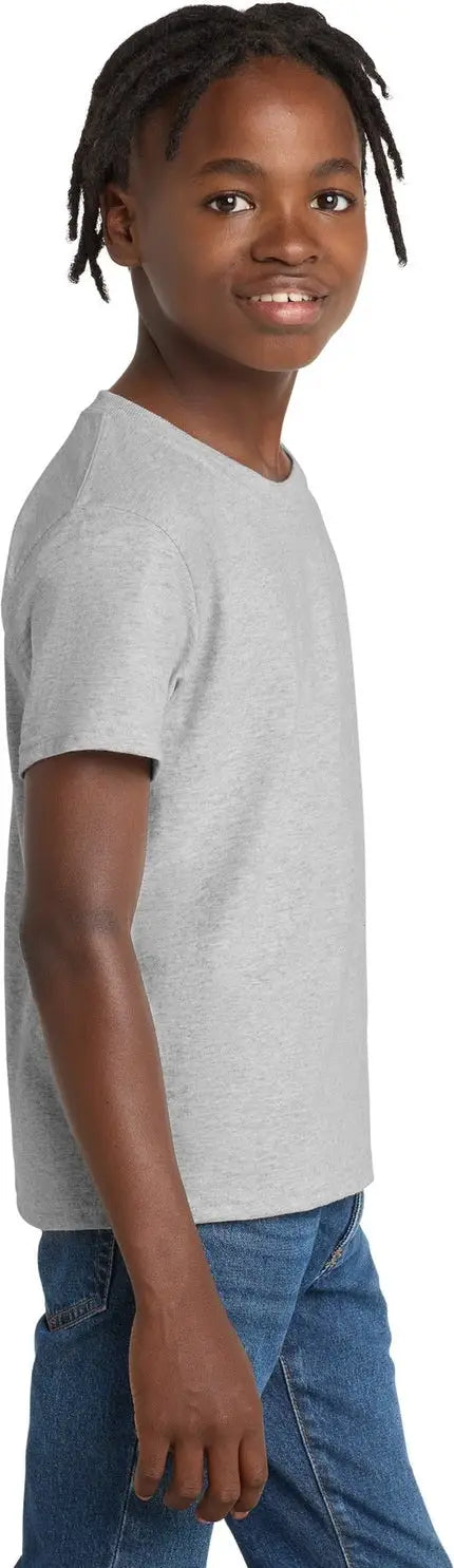 Port & Company Pc61y co Youth Essential Tee - Ash