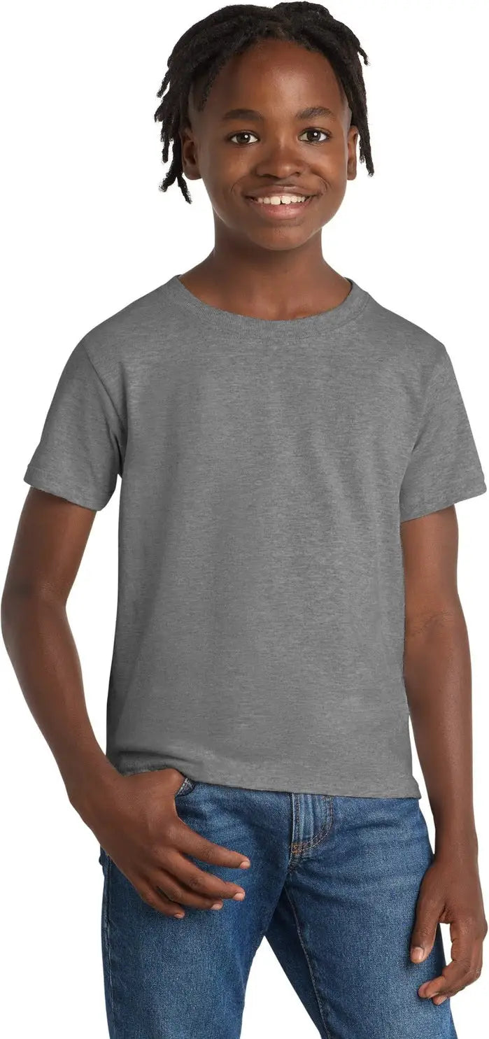 Port & Company Pc61y co Youth Essential Tee - Athletic Heather