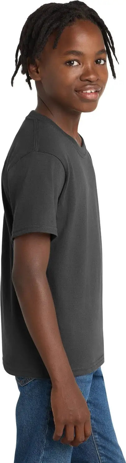 Port & Company Pc61y co Youth Essential Tee - Charcoal
