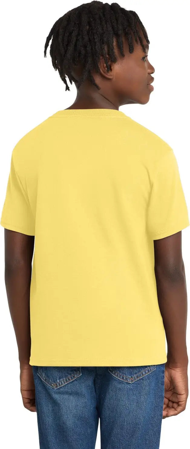 Port & Company Pc61y co Youth Essential Tee - Daffodil Yellow