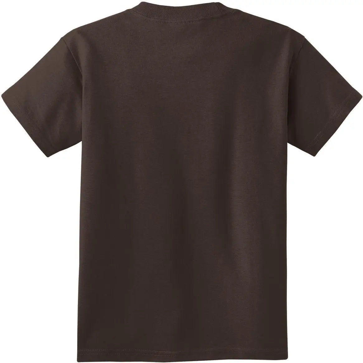 Port & Company Pc61y co Youth Essential Tee - Dark Chocolate Brown