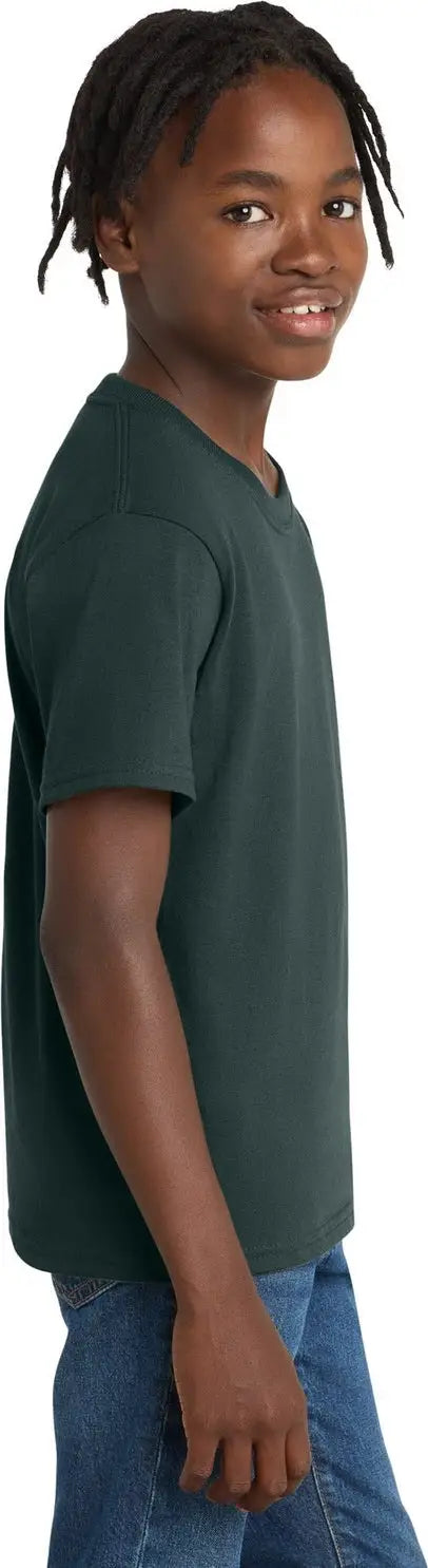 Port & Company Pc61y co Youth Essential Tee - Dark Green