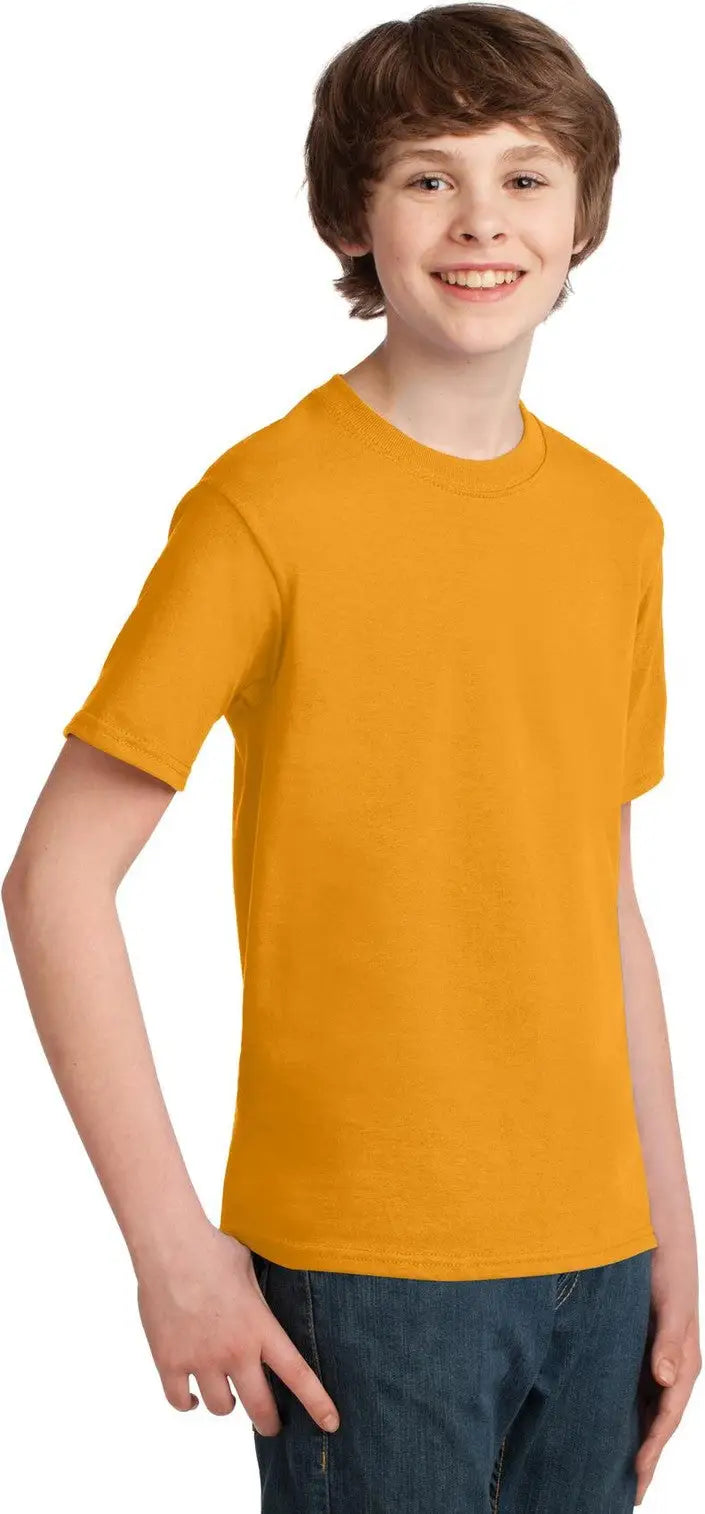 Port & Company Pc61y co Youth Essential Tee - Gold
