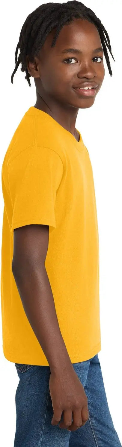 Port & Company Pc61y co Youth Essential Tee - Gold