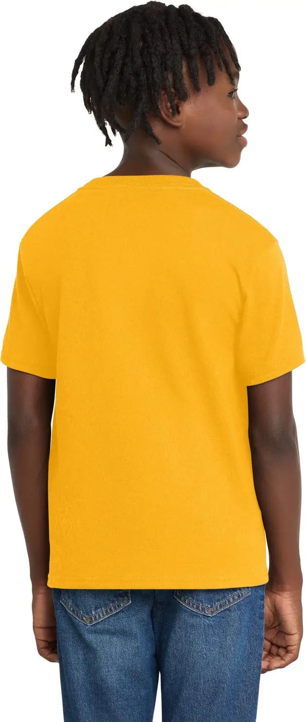 Port & Company Pc61y co Youth Essential Tee - Gold
