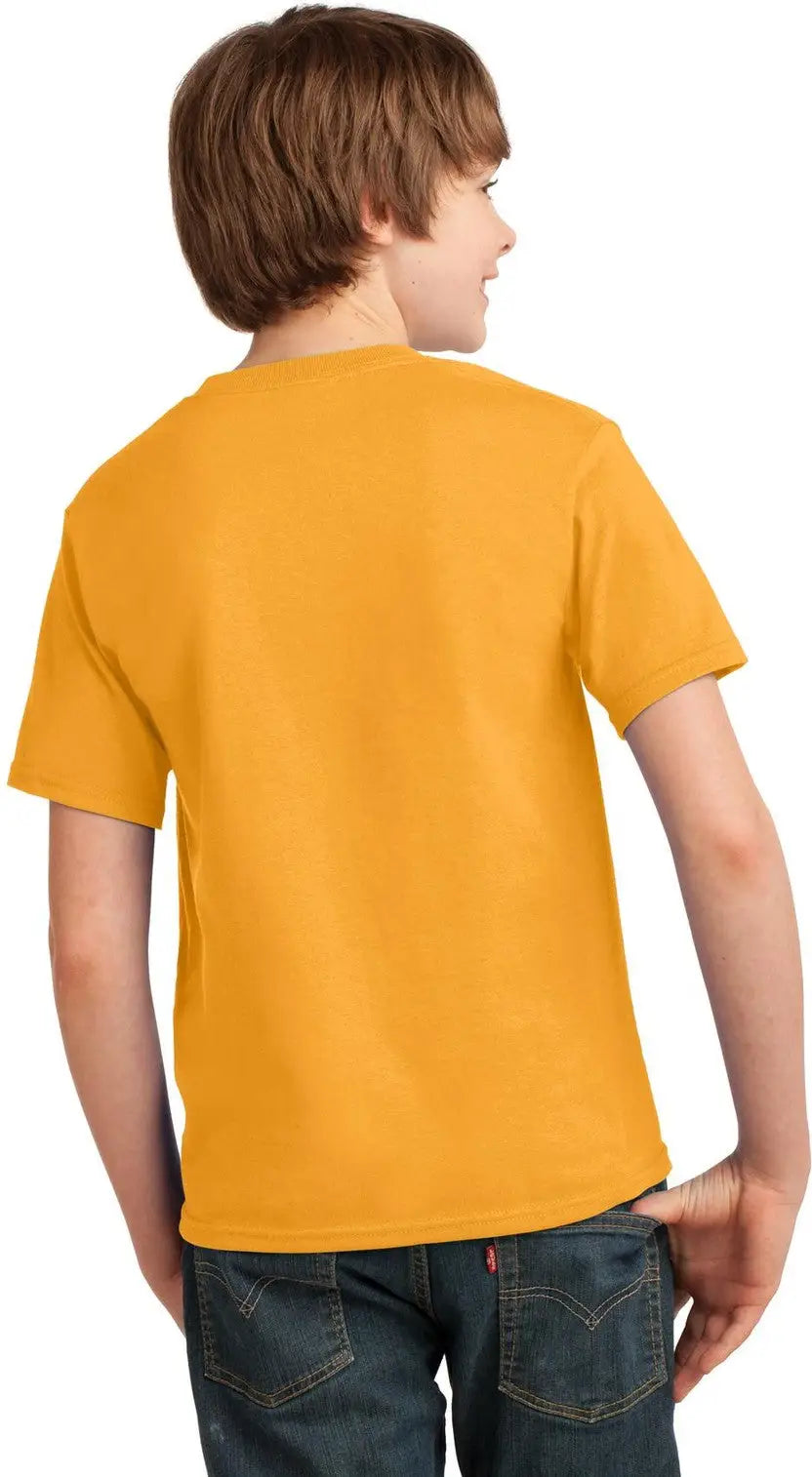 Port & Company Pc61y co Youth Essential Tee - Gold