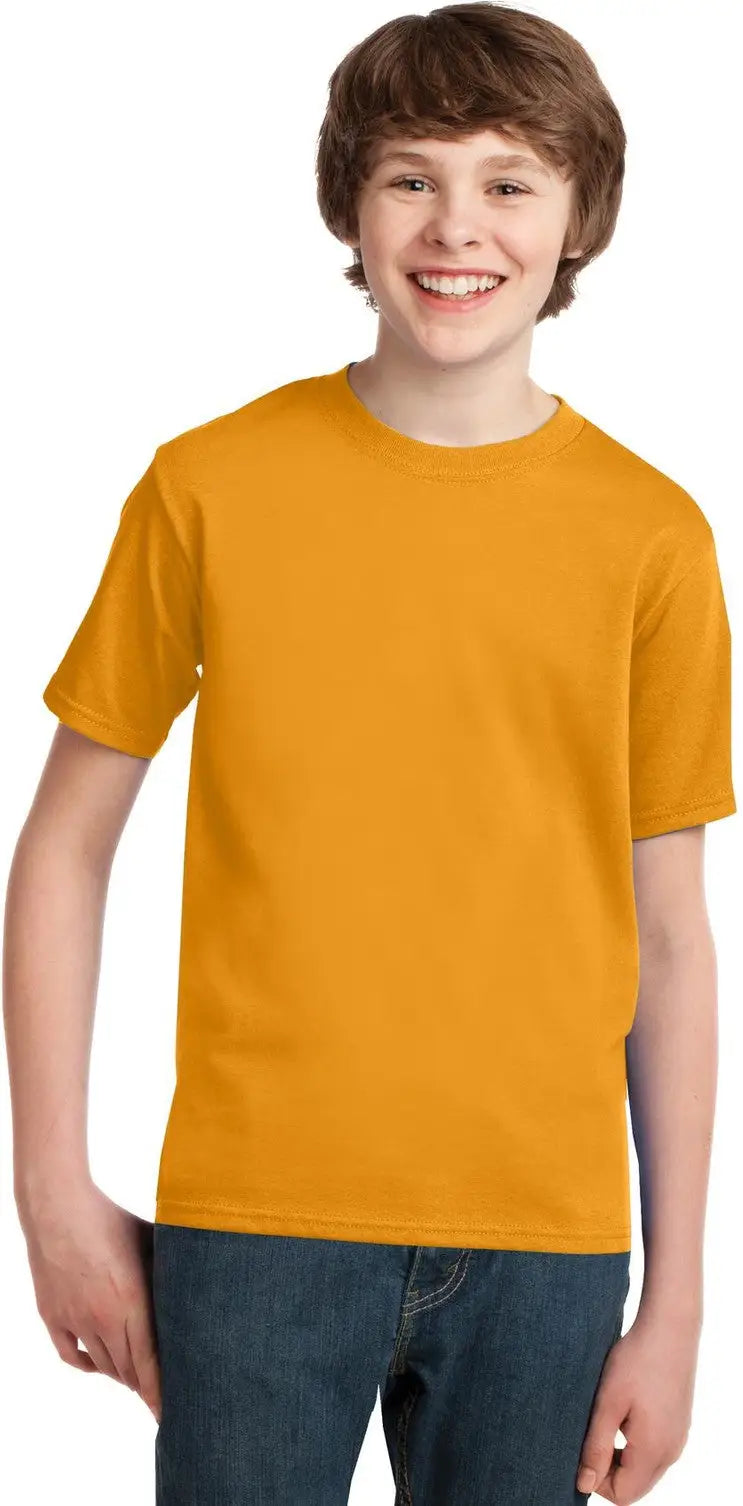 Port & Company Pc61y co Youth Essential Tee - Gold