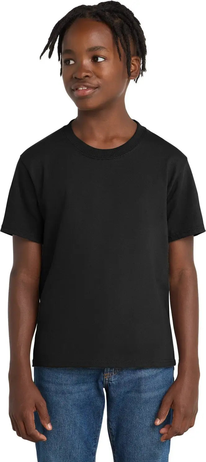 Port & Company Pc61y co Youth Essential Tee - Jet Black