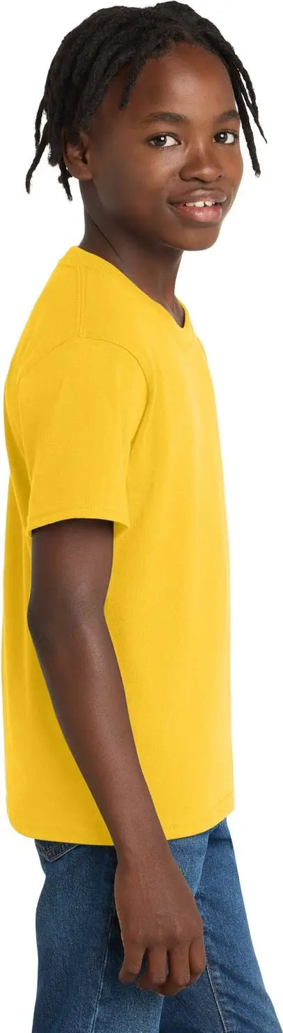 Port & Company Pc61y co Youth Essential Tee - Lemon Yellow