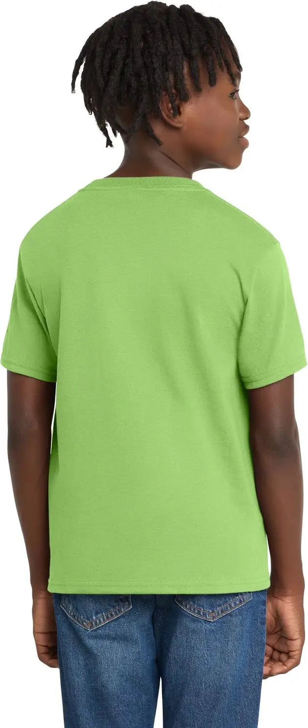 Port & Company Pc61y co Youth Essential Tee - Lime