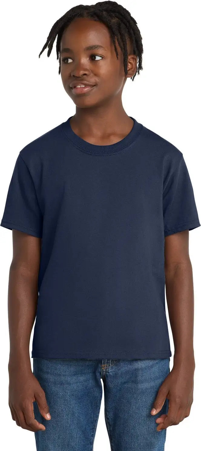 Port & Company Pc61y co Youth Essential Tee - Navy